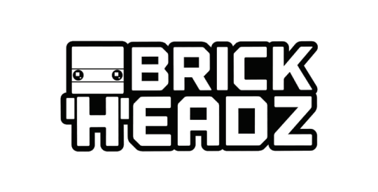 Logo van LEGO-thema BrickHeadz